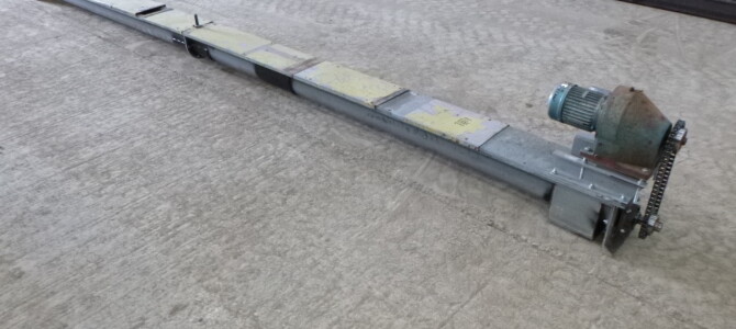 160mm U Trough Auger / Screw Conveyor