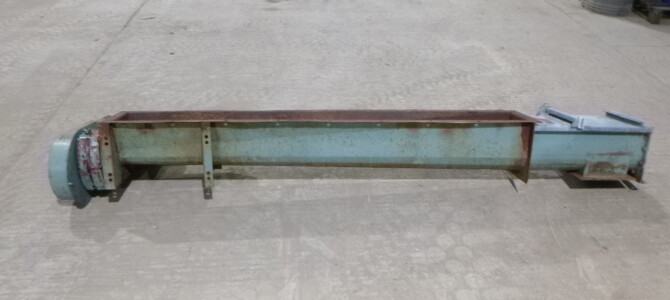 Carier 215mm U Trough Auger / Screw Conveyor